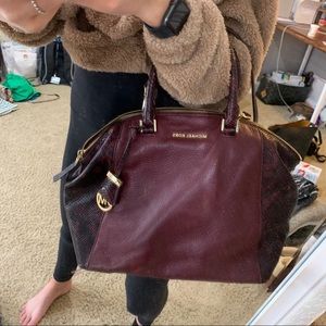 Michael Kors Snake leather purse